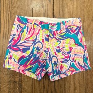 Lilly Pulitzer Callahan knit shorts size 00